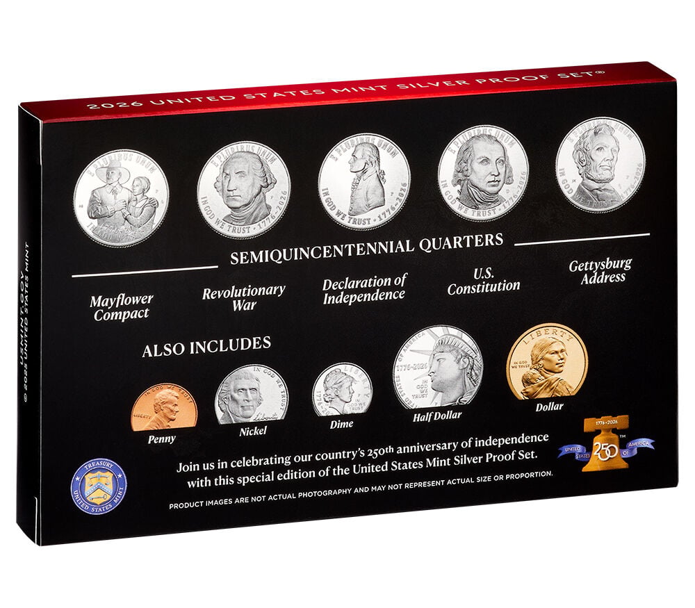 Semiquincentennial Silver Proof Set 2026 | U.S. Mint